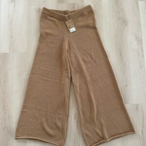 The Simple Folk wide leg knit trousers US 12 NWT